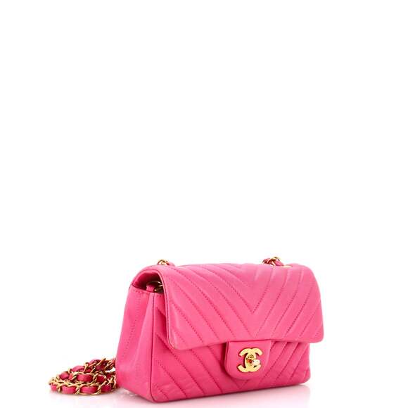 Chanel Classic Single Flap Bag Chevron #239909C33B - Picture 3 of 9